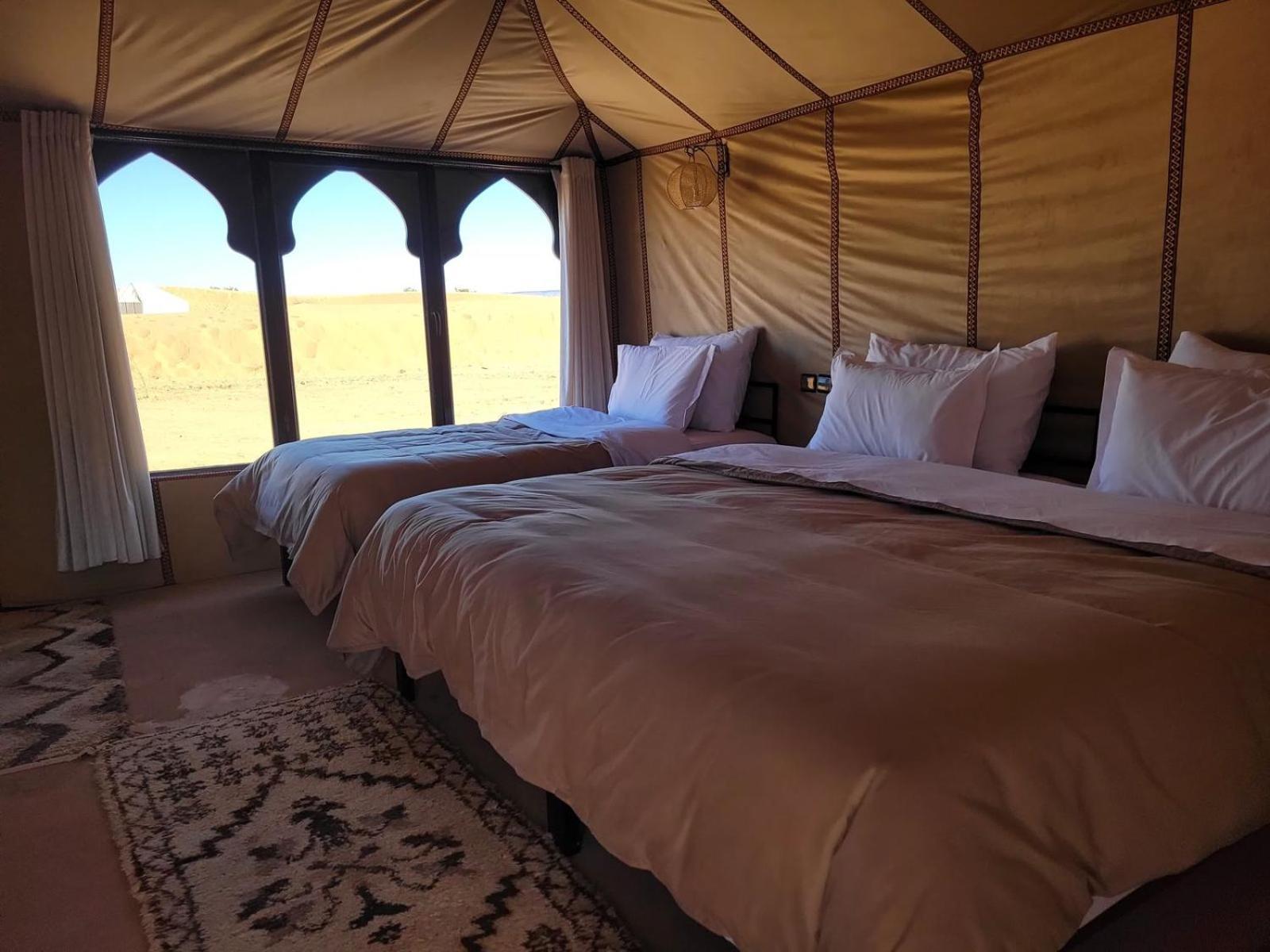 ホテル Ammar Luxury Camp メルズーガ エクステリア 写真