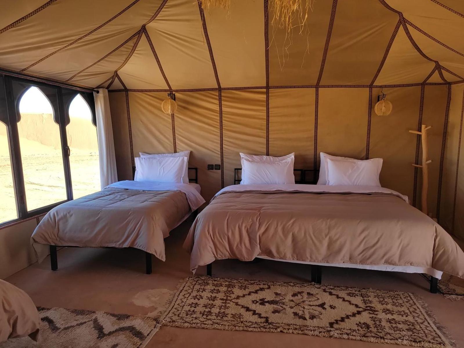 ホテル Ammar Luxury Camp メルズーガ エクステリア 写真