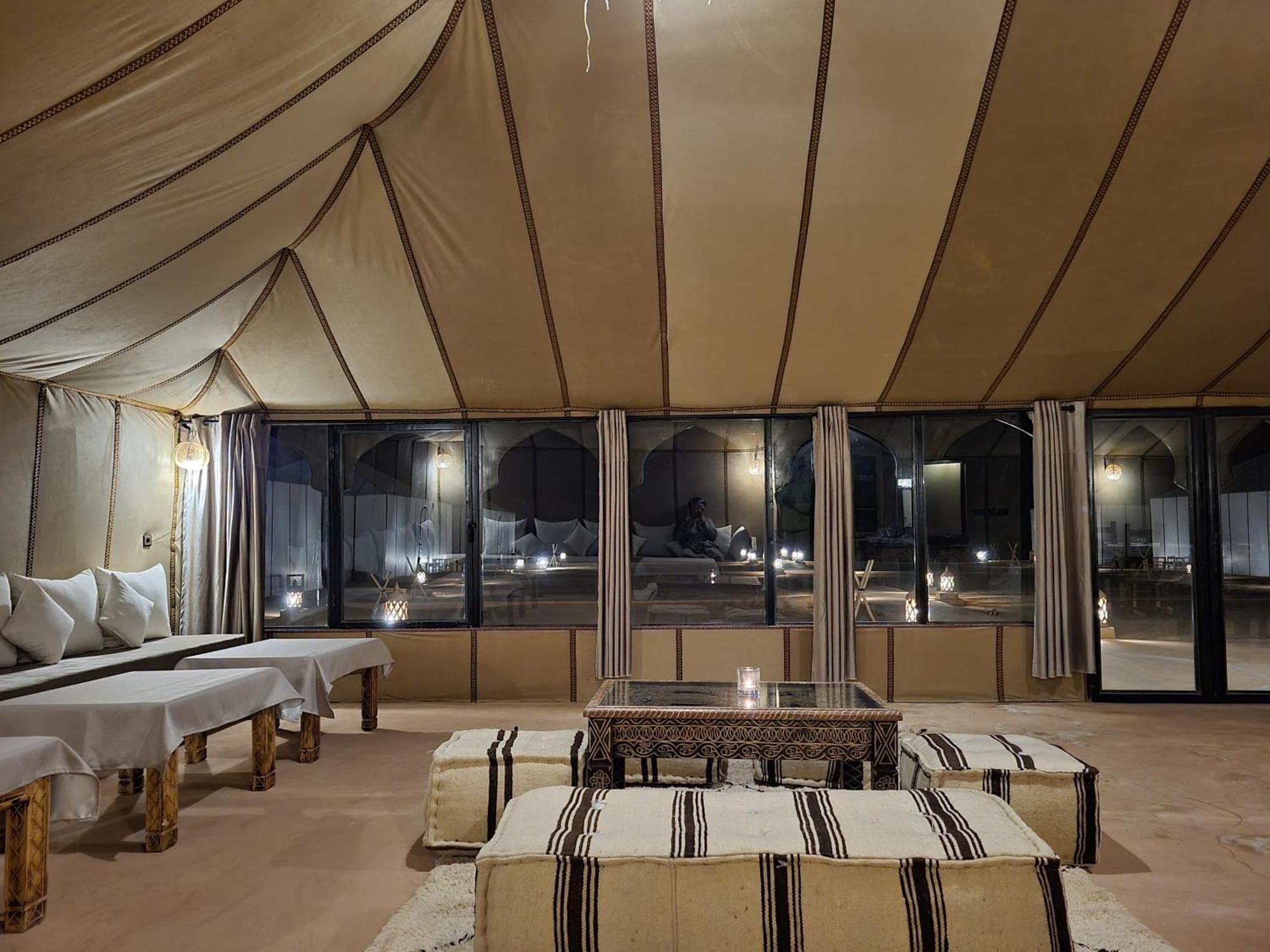 ホテル Ammar Luxury Camp メルズーガ エクステリア 写真